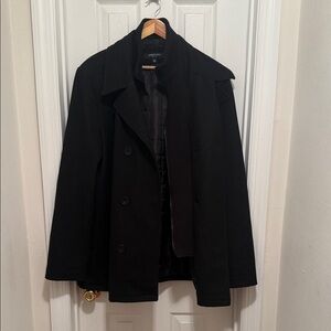 Kenneth Cole Classic Black Peacoat